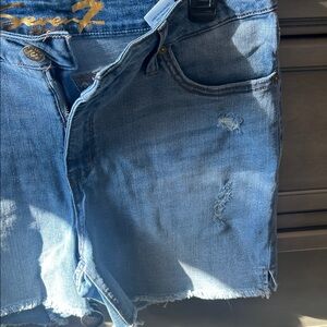 Seven7 Women's Blue Jean Shorts